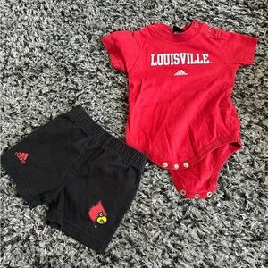 Louisville Cardinals Adidas Baby Outfit